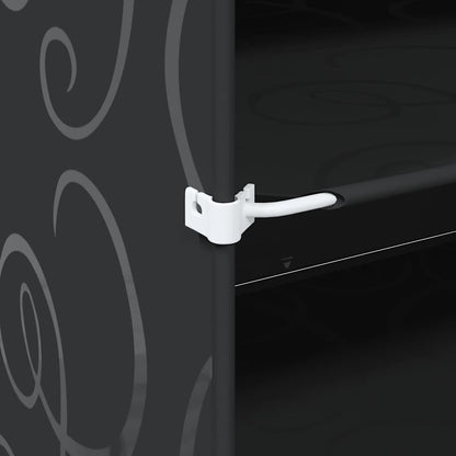 Organizzatore Portaoggetti con 6 Cubi e Ante Trasparenti in PP - homemem39