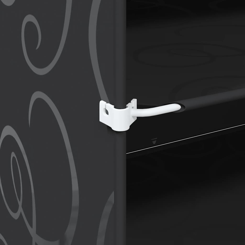 Organizzatore Portaoggetti con 9 Cubi e Ante Trasparenti in PP