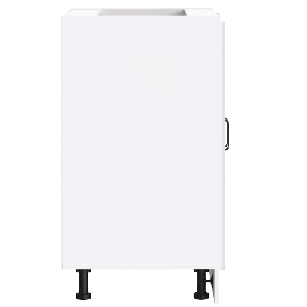 Mobile base lavello Kalmar Bianco 60x46x81,5 cm in Truciolato - homemem39