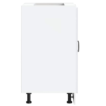 Mobile base lavello Kalmar Bianco 60x46x81,5 cm in Truciolato - homemem39