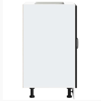 Mobile base lavello Kalmar Nero 60x46x81,5 cm in Truciolato | homemem39