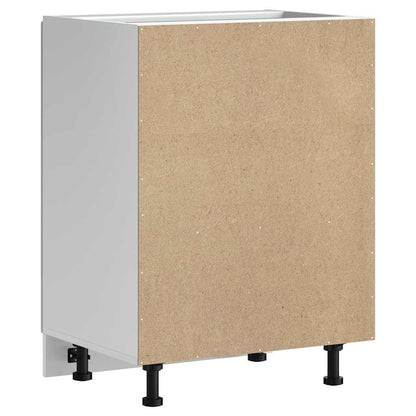 Mobile base lavello Kalmar Bianco Lucido 60x46x81,5 cm - homemem39