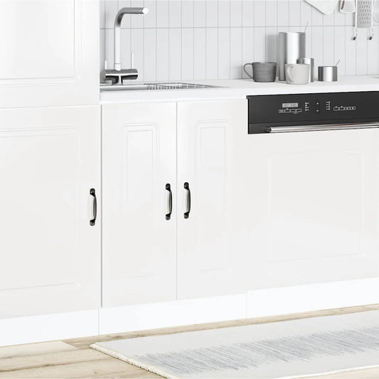Mobile base lavello Kalmar Bianco Lucido 60x46x81,5 cm - homemem39