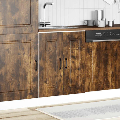Mobile base lavello Kalmar Rovere Fumo 60x46x81,5 cm Truciolato | homemem39