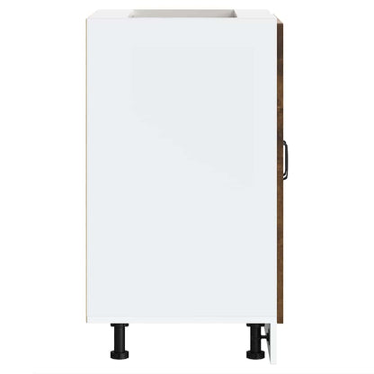 Mobile base lavello Kalmar Rovere Fumo 60x46x81,5 cm Truciolato - homemem39