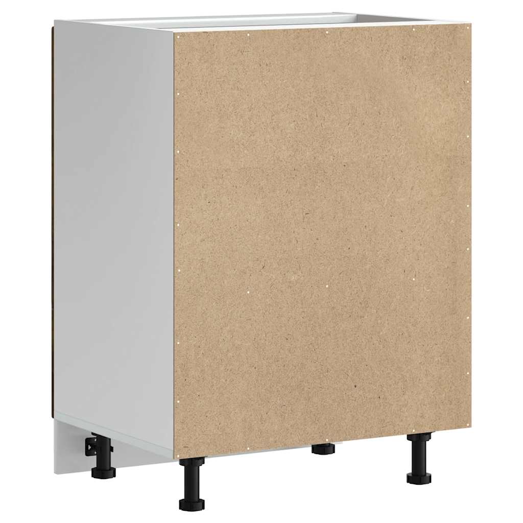 Mobile base lavello Kalmar Rovere Fumo 60x46x81,5 cm Truciolato - homemem39