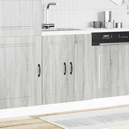 Mobile base lavello Kalmar Grigio Sonoma 60x46x81,5 cm | homemem39