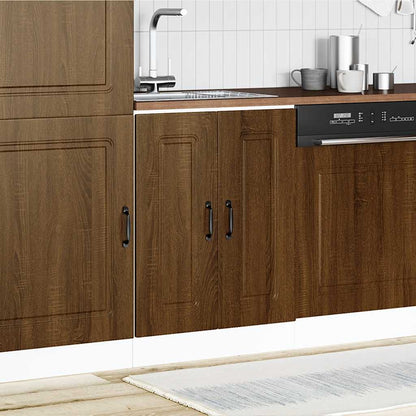 Mobile base lavello Kalmar Rovere Marrone 60x46x81,5 cm | homemem39