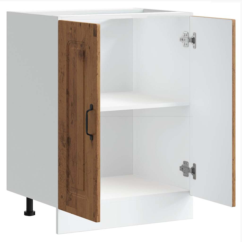 Mobile base lavello Kalmar Legno Vecchio 60x46x81,5 cm | homemem39