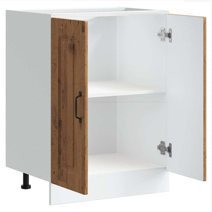Mobile base lavello Kalmar Legno Vecchio 60x46x81,5 cm | homemem39