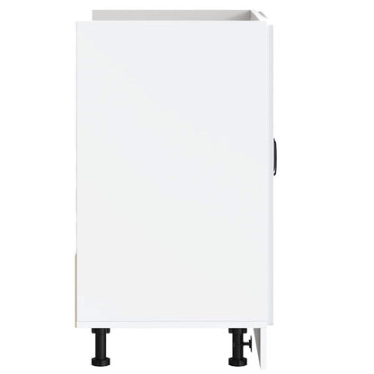 Mobile base lavello Kalmar Bianco 80x46x81,5 cm in Truciolato - homemem39