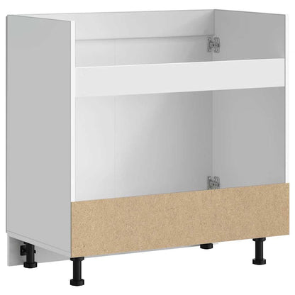 Mobile base lavello Kalmar Bianco 80x46x81,5 cm in Truciolato - homemem39