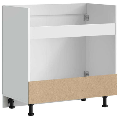 Mobile base lavello Kalmar Nero 80x46x81,5 cm in Truciolato | homemem39