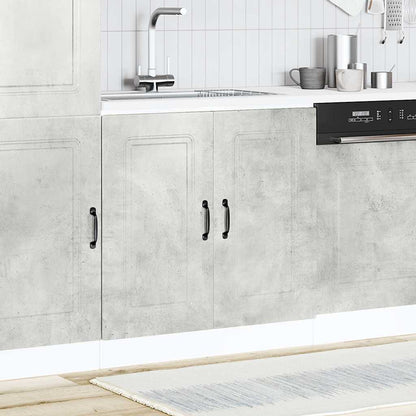 Mobile base lavello Kalmar Grigio Cemento 80x46x81,5 cm | homemem39