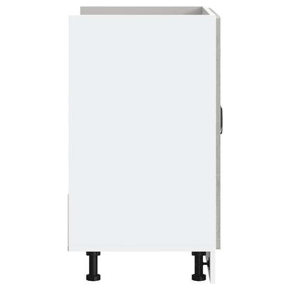 Mobile base lavello Kalmar Grigio Sonoma 80x46x81,5 cm - homemem39