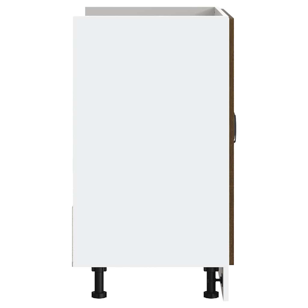 Mobile base lavello Kalmar Rovere Marrone 80x46x81,5 cm | homemem39
