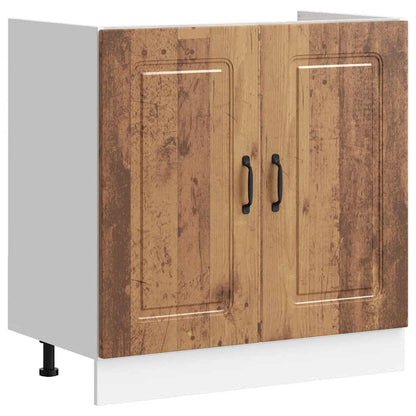 Mobile base lavello Kalmar Legno Vecchio 80x46x81,5 cm | homemem39