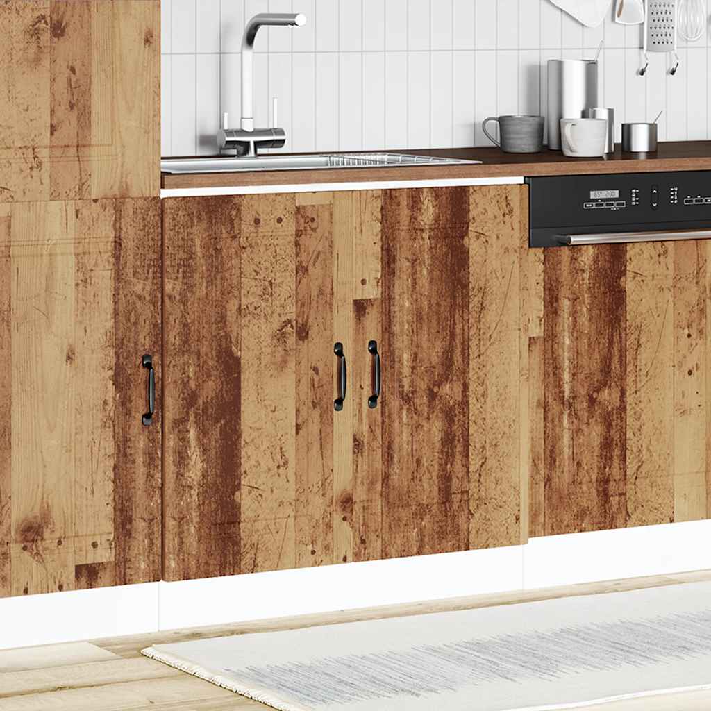 Mobile base lavello Kalmar Legno Vecchio 80x46x81,5 cm | homemem39