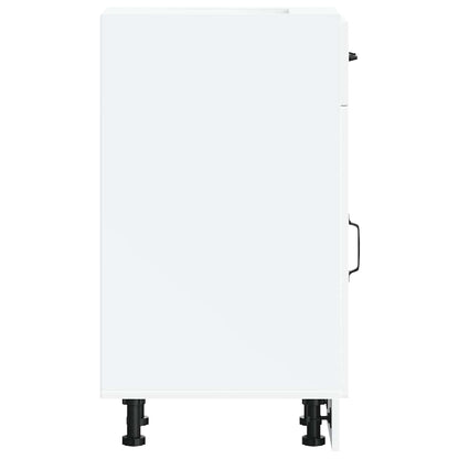 Base da Cucina Kalmar Bianco in Legno Multistrato - homemem39