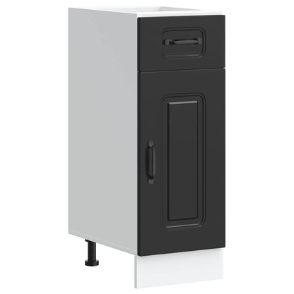 Base da Cucina Kalmar Nero in Legno Multistrato | homemem39