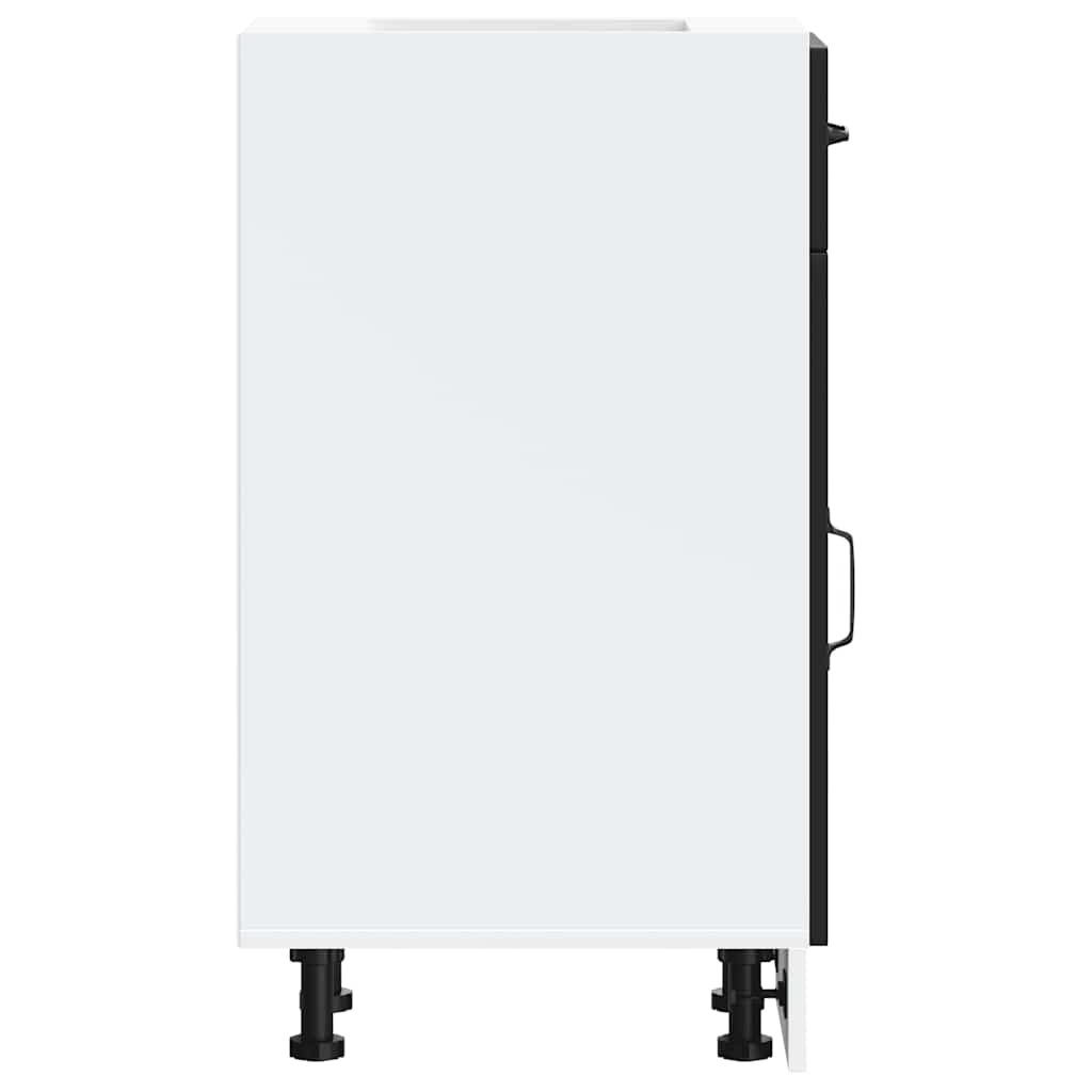 Base da Cucina Kalmar Nero in Legno Multistrato - homemem39