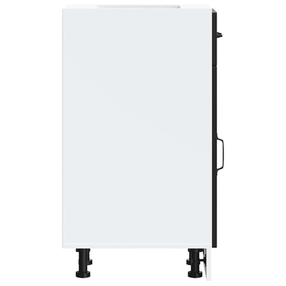 Base da Cucina Kalmar Nero in Legno Multistrato - homemem39