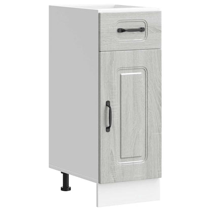 Base da Cucina Kalmar Grigio Sonoma in Legno Multistrato - homemem39