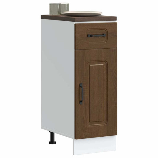 Base da Cucina Kalmar Rovere Marrone in Legno Multistrato - homemem39