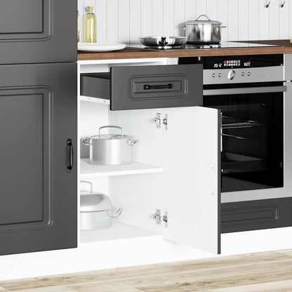 Base da Cucina Kalmar Nero in Legno Multistrato | homemem39