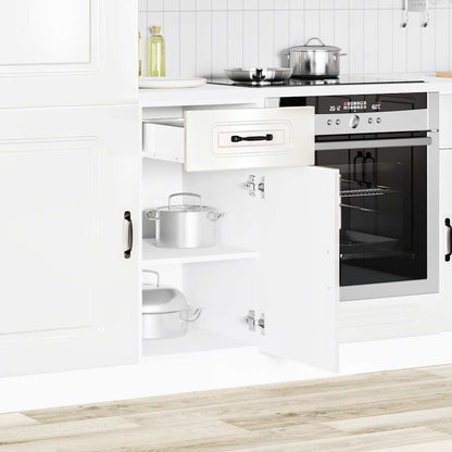 Base da Cucina Kalmar Bianco Lucido in Legno Multistrato | homemem39