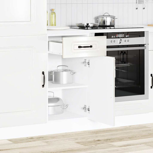 Base da Cucina Kalmar Bianco Lucido in Legno Multistrato | homemem39