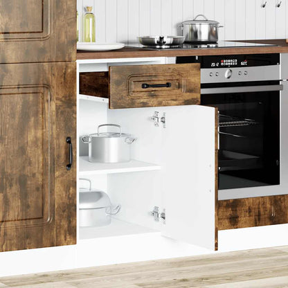 Base da Cucina Kalmar Rovere Fumo in Legno Multistrato - homemem39