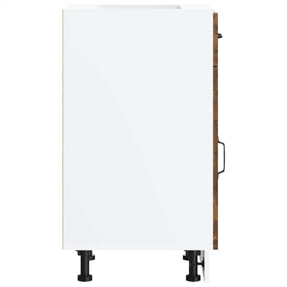 Base da Cucina Kalmar Rovere Fumo in Legno Multistrato