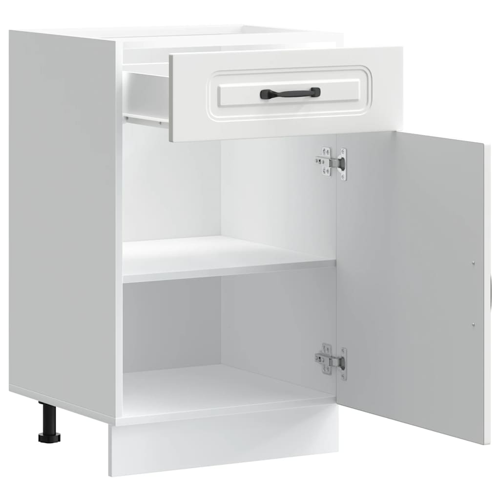 Base da Cucina Kalmar Bianco in Legno Multistrato | homemem39