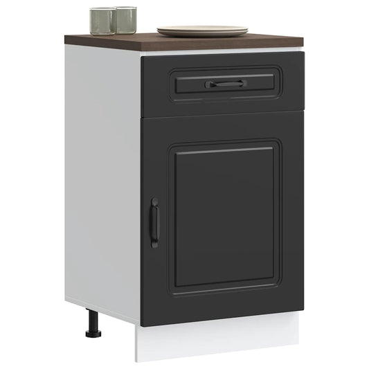 Base da Cucina Kalmar Nero in Legno Multistrato | homemem39