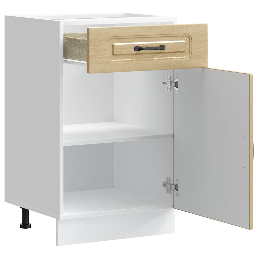 Base da Cucina Kalmar Rovere Sonoma in Legno Multistrato | homemem39