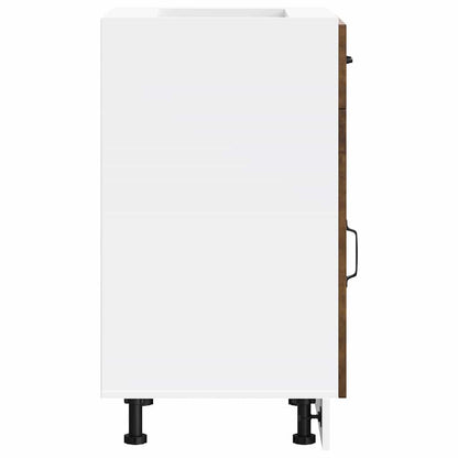 Base da Cucina Kalmar Rovere Fumo in Legno Multistrato - homemem39