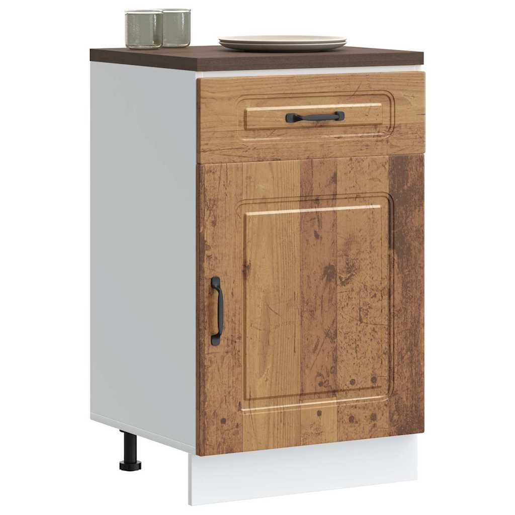 Base da Cucina Kalmar Legno Vecchio in Legno Multistrato | homemem39