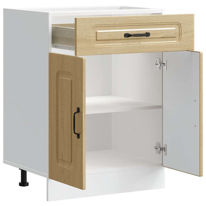 Base da Cucina Kalmar Rovere Sonoma in Legno Multistrato - homemem39