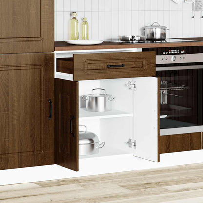 Base da Cucina Kalmar Rovere Marrone in Legno Multistrato | homemem39