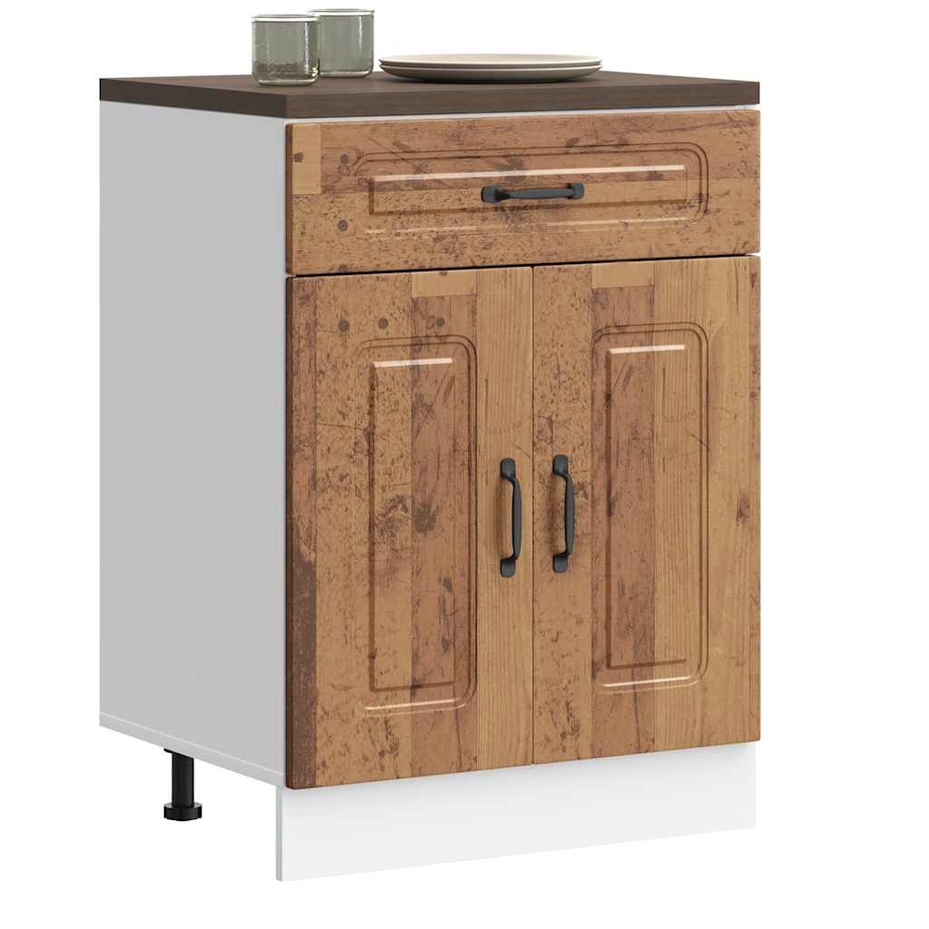 Base da Cucina Kalmar Legno Vecchio in Legno Multistrato | homemem39