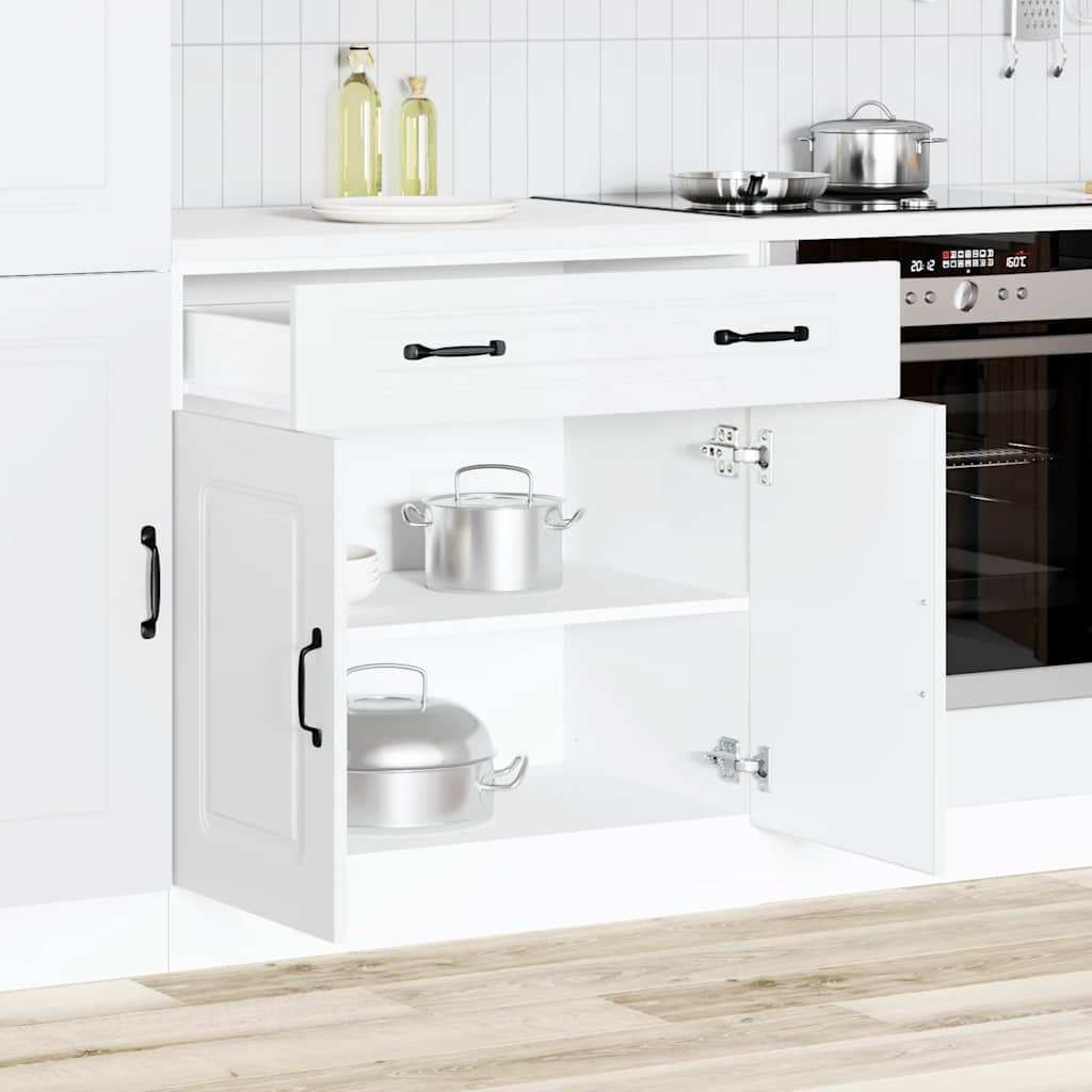 Base da Cucina Kalmar Bianco in Legno Multistrato | homemem39