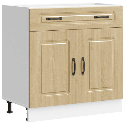Base da Cucina Kalmar Rovere Sonoma in Legno Multistrato - homemem39