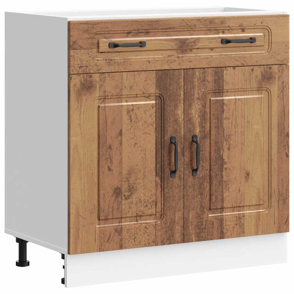 Base da Cucina Kalmar Legno Vecchio in Legno Multistrato | homemem39
