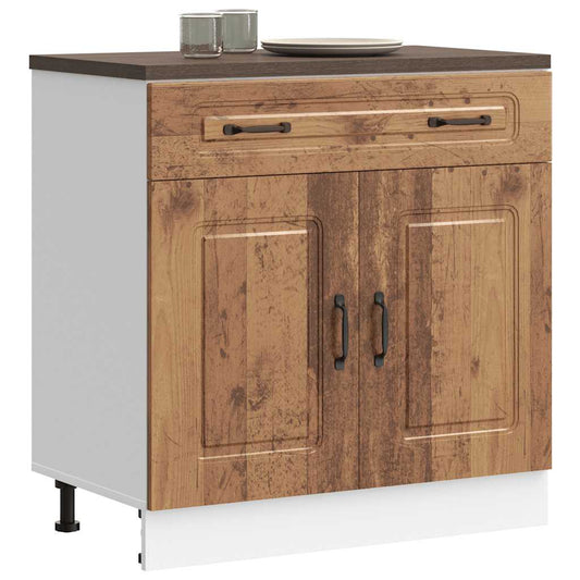 Base da Cucina Kalmar Legno Vecchio in Legno Multistrato - homemem39