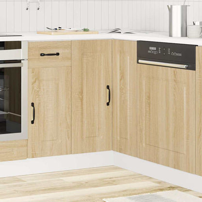 Base Angolare da Cucina Kalmar Rovere Sonoma Legno Multistrato | homemem39