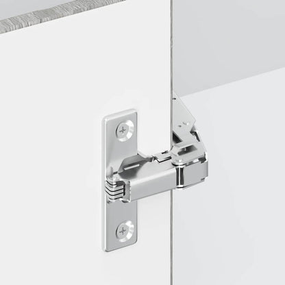 Mobile Base ad Angolo Cucina Kalmar Grigio Sonoma in Truciolato | homemem39