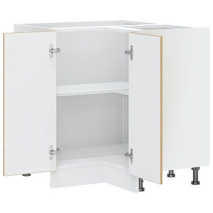 Mobile Base ad Angolo Cucina Kalmar Rovere Artigianale | homemem39