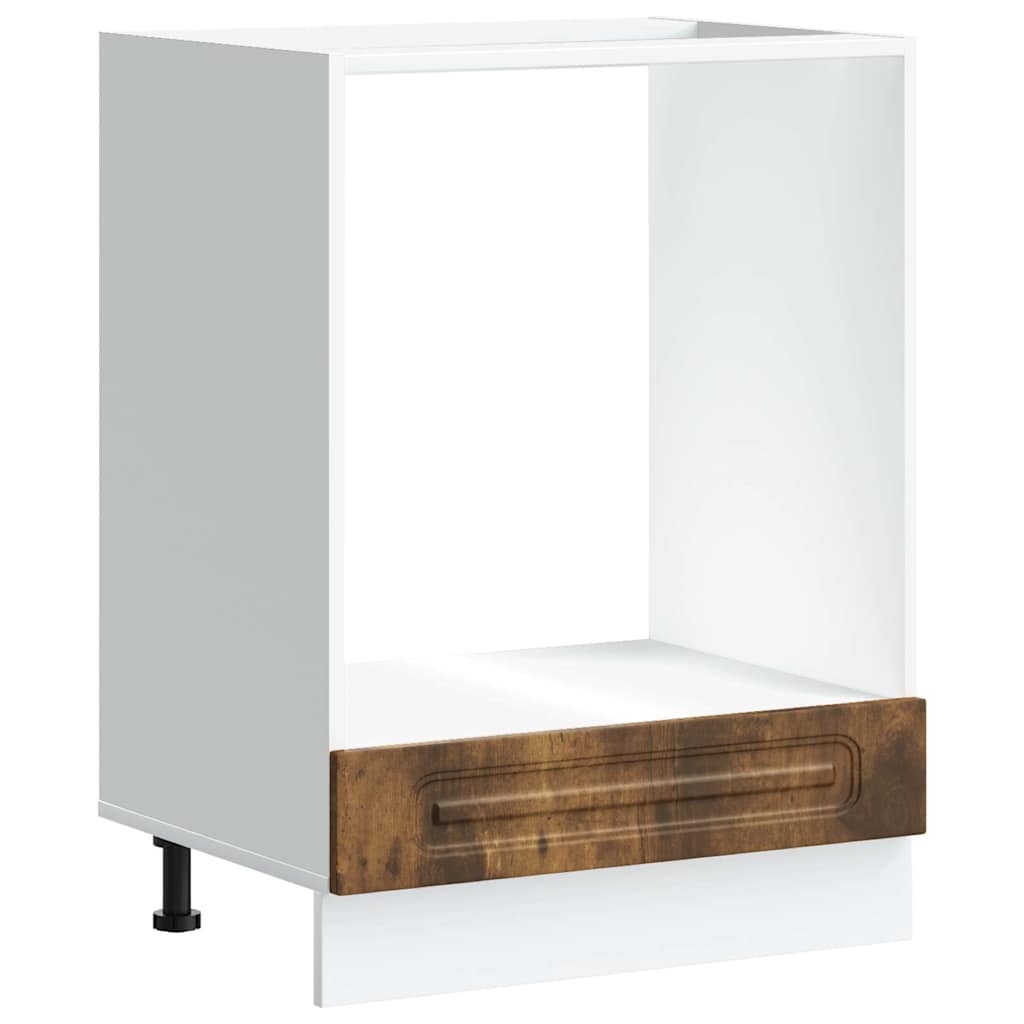 Armadio per Forno Kalmar Rovere Fumo in Legno Multistrato | homemem39