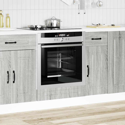 Armadio Forno Kalmar Grigio Sonoma Legno Multistrato